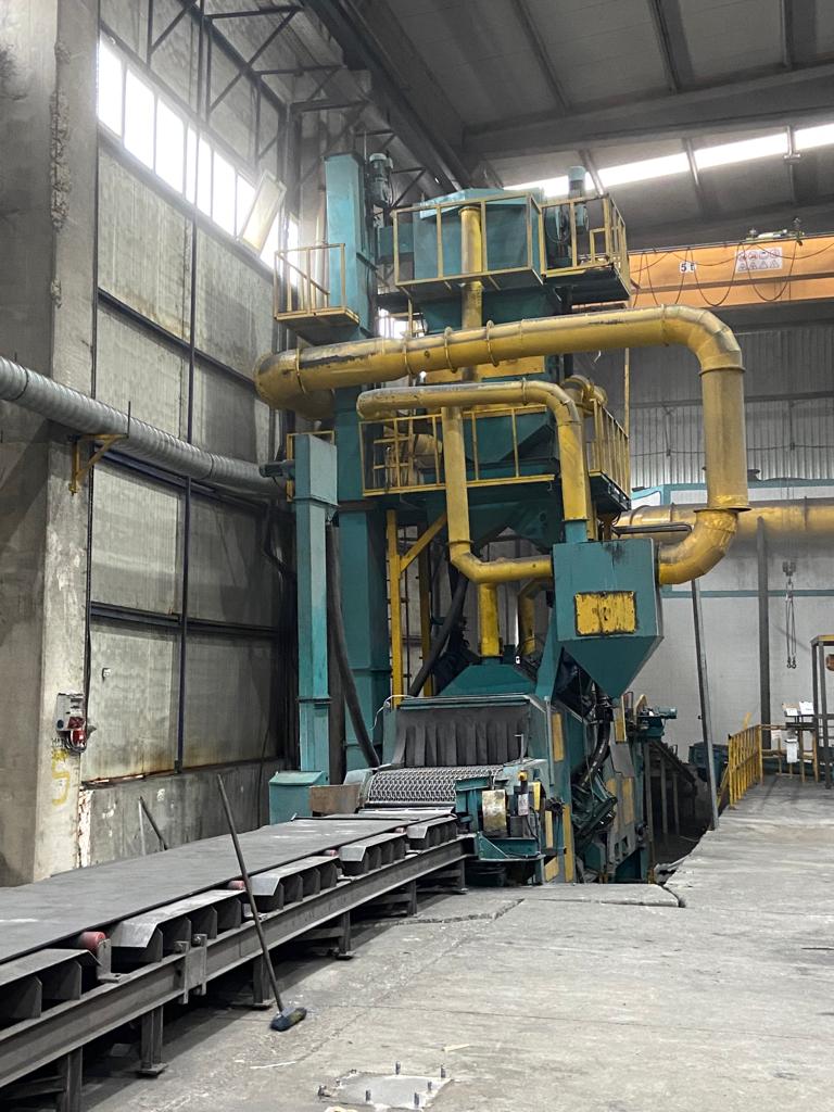 Wheelabrator AT78 Tünel Tipi Kumlama Makinesi